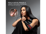 Secador - Cecotec AirLisse 6in1 iTwerk Platinum, Infrarrojos, Placas vibratorias, Función plasma, 3 modos, 6 accesorios, Platinum