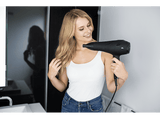 Secador - OK OHD 4211 B, 2200 W, 3 temperaturas, Negro