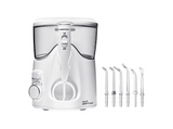 Irrigador - Waterpik WF-150EU Ultra Plus, 10 niveles de intensidad, 1400 ppm, Blanco