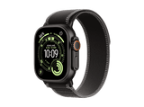 Apple Watch Ultra 3 (2025), GPS+CEL, 49 mm, Caja de Titanio Negro, Correa Trail Loop Negro carbón, S/M, Calidad del sueño, Via satélite