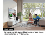 Barra de sonido - Samsung HW-C450/ZF, Bluetooth, Subwoofer inalámbrico incluido, 25W, Sonido Inteligente Lite, Modo Juego, Negro