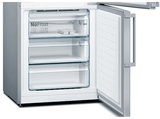 Frigorífico combi - Bosch KGN49XIDQ, No frost, 203 cm, 330 l, VitalFresh, Ancho especial 70 cm, Inox
