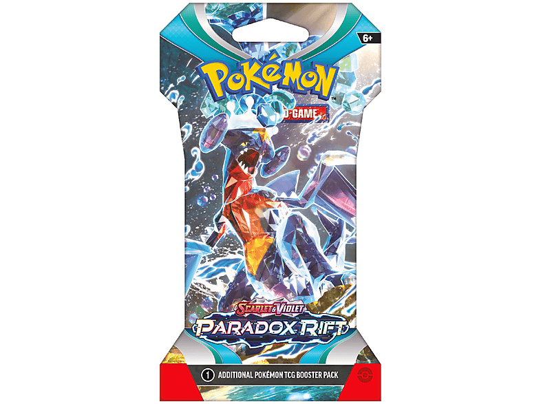 Juego - Magicbox Pokémon: Scarlet & Violet 4: Paradox Rift - Sleeved Booster, Incluye 10 cartas cada paquete, Aleatorio