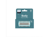 Recambio para afeitadora - Philips BG2010/43, Para Series BG34XX, BG54XX, BG74XX y BG94XX, 100 % Impermeable, Triple Protect, Plata