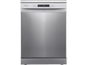 Lavavajillas - Hisense HS623D10X, 14 servicios, 7 programas, 60 cm, Inox