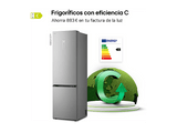 Frigorífico combi - LG GBBS313CPY, No Frost, 186 cm, 333 l, DoorCooling+™, Digital FRESHConverter+™, Inox antihuellas