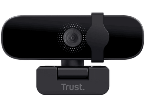 Webcam - Trust Tanor, 1920x1080, Micrófono,  Negro