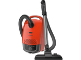 Aspirador con bolsa - Miele Guard S1 Junior, 890 W, 3.5l, 4 Niveles de Potencia, Rojo Tierra