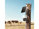 Cámara de vigilancia IP - Eufy S330, 4K, Función de visión nocturna, Solar, 360º, Negro/Blanco
