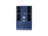SAI - Woxter Multibase UPS 1200 VA, 8 Tomas Schuko, Batería de 12V/7Ah, Protección contra Cortes de Energía