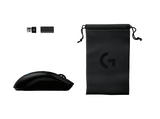 Ratón gaming - Logitech G Pro 2 Lightspeed + Funda + Dongle, Bluetooth, 44.000ppp, Carga rápida, Lightsync, Ambidiestro, Personalizable, Negro