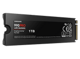 Disco duro SSD interno 1 TB - Samsung 990 PRO M.2, MZ-V9P1T0GW, PCI Express 4.0, 7450 MB/s, 6900 MB/s, Negro