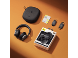 Auriculares inalámbricos - Baseus Inspire XH1 Sound By Bose, Wireless, Cancelación de Ruido, Audio Hi-Res/LDAC, Comodidad Cloud-Soft, Negro Cosmic