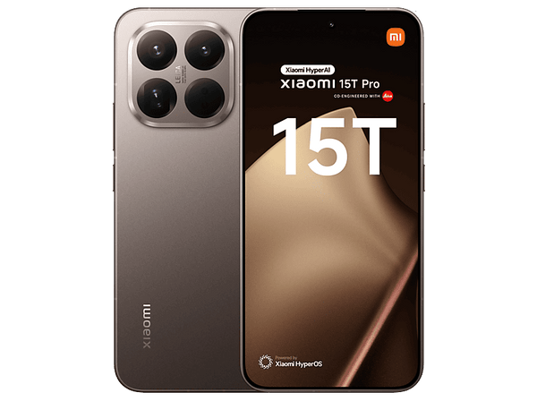 Móvil - Xiaomi 15T Pro, Rosa Oro, 1 TB, 12 GB RAM, 6.83" AMOLED  WQHD+ Eye Care, MediaTek Dimensity 9400+, 5500 mAh