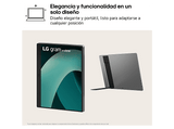 Monitor - LG 17MT70, 17 WQXGA, 60 Hz, 5 ms, IPS, 2x USB-C, Compatible con PC y smartphones, Gris