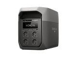 Estación de energía - EcoFlow Delta 3 Max, 2048Wh, USB-C, X-Boost, 9 Puertos salida, Negro y Gris