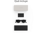 Gafas IA - Meta Nova, Negro clásico, Lentes en gris polarizado, Gafas con IA y cámara, Talla Estándar, Unisex