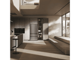Frigorífico americano - Haier FD 83 HFR7819ENGC Cristal, No Frost, 190 cm, 504 l, My Zone Plus, Daylight, Glass Inox Look
