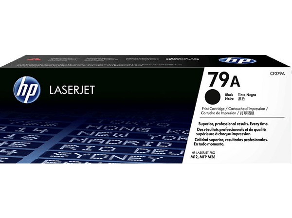 Tóner - HP 79A LaseJet,  Negro, CF279A