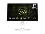 Monitor gaming - MSI MAG 274QRFW X32, 27 WQHD, 320 Hz, 0.5 ms, Rapid IPS, Altura ajustable, AI Navigator, Compatible con G-Sync, Blanco