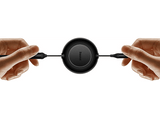 Cable USB - Baseus 3-en-1 Bright Mirror, 100W, Cable retráctil, Carga rápida multidispositivo, USB-C a USB-C-Lightning-Micro, 110 cm, Negro