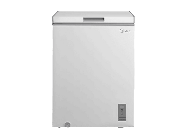 Congelador horizontal - Midea MDRC211FZE01, 143L, 85 cm Alto, Inverter, Fast Freezing, Control Electrónico, Blanco