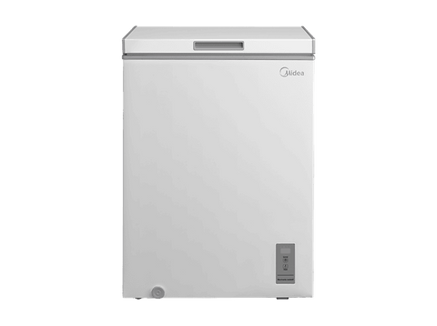 Congelador horizontal - Midea MDRC211FZE01, 143L, 85 cm Alto, Inverter, Fast Freezing, Control Electrónico, Blanco