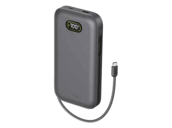 Powerbank - Belkin BBA020hqDG-MR, 27 000 mAh, 140W, Para PC's, Gris