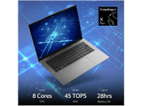 Portátil - Acer Swift Go 14 AI SFG14-01-X41D Copilot+PC, 14.5 FHD+, Snapdragon® X Plus X1P-42100 8C, 45 TOPS, 16GB RAM, 1TB SSD, Adreno™, W11