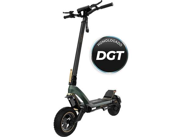 Patinete eléctrico - Cecotec Bongo Serie Z Power Mountain, 1300 W, 800 W, Autonomía 60 km, Inclinación 20%, Ruedas Off Road 10.5", SX2, Black