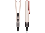 Plancha secador - Dyson Airstrait™, Alisado Mojado a Seco, 1600W, 4 Niveles temperatura, 3 Niveles potencia, Con peine integrado, Ceramic Pink
