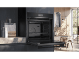 Horno a vapor - Siemens HS736G3B1, Multifunción, Limpieza Hidrolítica, 71 l, Cocción 100 % vapor Plus, App Home Connect, 60 cm, Negro