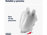 Calefactor - De'Longhi Termoventilador Capsule Hobby HFS30B24.W, 2400 W, 2 Niveles de potencia, IP21, Apagado automático, Blanco