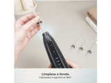 Irrigador - Cecotec ToothCare 6000 Jet Liberty, 180 ml, 5 modos, 30-80 PSI, IPX7, Autonomía hasta 30 días, Negro