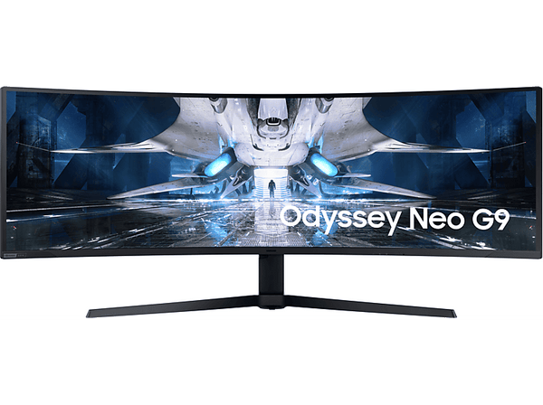 Monitor gaming - Samsung Odyssey Neo G9 LS49AG950NPXEN, 49", QHD, 1 ms, 240 Hz, Curvo, USB, Blanco