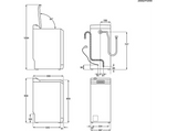 Lavadora carga superior - ELECTROLUX EN6T4722NF, 7 kg, 1200 rpm, 14 programas, SensiCare, Blanco