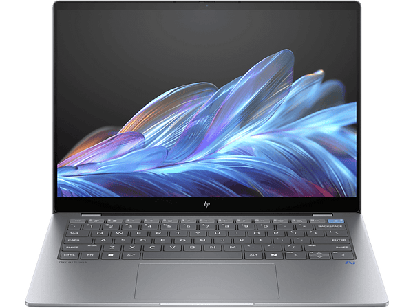 Portátil - HP OmniBook X 14- fe0002ns Copilot+, 14" 2K, Snapdragon® X Elite X1E-78-100 45 TOPS, 16GB RAM, 1TB SSD, Adreno Graphics, Windows 11 H