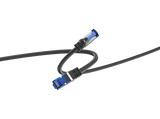 Cable de red - ISY IPC-1006, Cat-6A, 3m, 10 Gbps, Negro