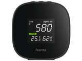 Medidor de calidad del aire - Hama Safe, Portátil, Digital, Negro
