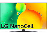 TV LED 55 - LG 55NANO766QA, UHD 4K, Procesador Inteligente α5 Gen5 AI Processor 4K, Smart TV, DVB-T2 (H.265), Azul Oscuro Ceniza