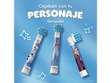 Recambio para cepillo dental - Oral-B Pro Kids 3+, Cabezales de recambio de Disney Frozen, +3 años, Pack de 6 unidades