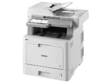 Impresora multifunción láser - Brother MFC-L9570CDW, 4 en 1, 31 ppm, Pantalla táctil, WiFi, Blanco