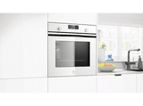 Horno - Balay 3HB5159B4, Serie Cristal, Multifunción, Hidrolítica, 71 l, Función Freidora de Aire, Aire Caliente 3D Profesional, 60 cm, Cristal Blanco