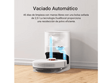 Robot aspirador - Dreame RLS3D D10 Plus, 46 W,  Autonomía 2 h y 50 min, Función fregona, Blanco