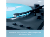 Tocadiscos - Sony PS-LX3BT, Inalámbrico, Bluetooth, Reproducción Automática, Audio Hi-Res, Tracción por Correa, Preamplificador Fono Integrado