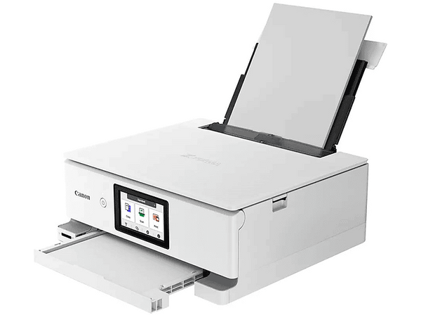 Impresora multifunción - Canon Pixma TS8751, Inyección de tinta, 15 cps, Blanco