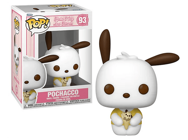 Figura Funko Pop! - Funko Pop! Hello Kitty and Friends - Pochacco, Vinilo, 9 cm
