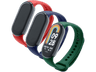Correa - CellularLine KITBAND1XIAOSMART8, Kit 3 correas, Para Xiaomi Mi Smart Band 8, Silicona, Azul/ Verde / Rojo
