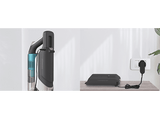 Aspirador escoba - Hoover HF9 MASCOTAS, Cepillo Anti-Enredos y Mascotas, Posición Parking, Luz LED, Autonomía 30 min, 0.7L, 5 años Garantía, Azul