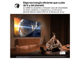 TV QNED MiniLED 75 - LG 75QNED93A6A, UHD 4K, Procesador Inteligente α8 AI Processor 4K Gen2, Smart TV, DVB-T2 (H.265), Negro